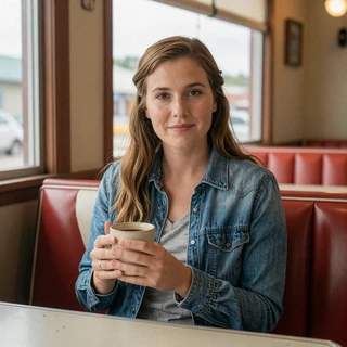Rachel from Springdale - Tyson country woman dating a truck driver in Arkansas diner